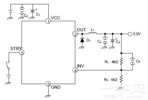 图 1. 典型应用电路